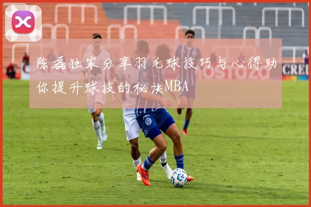 陈磊独家分享羽毛球技巧与心得助你提升球技的秘诀MBA